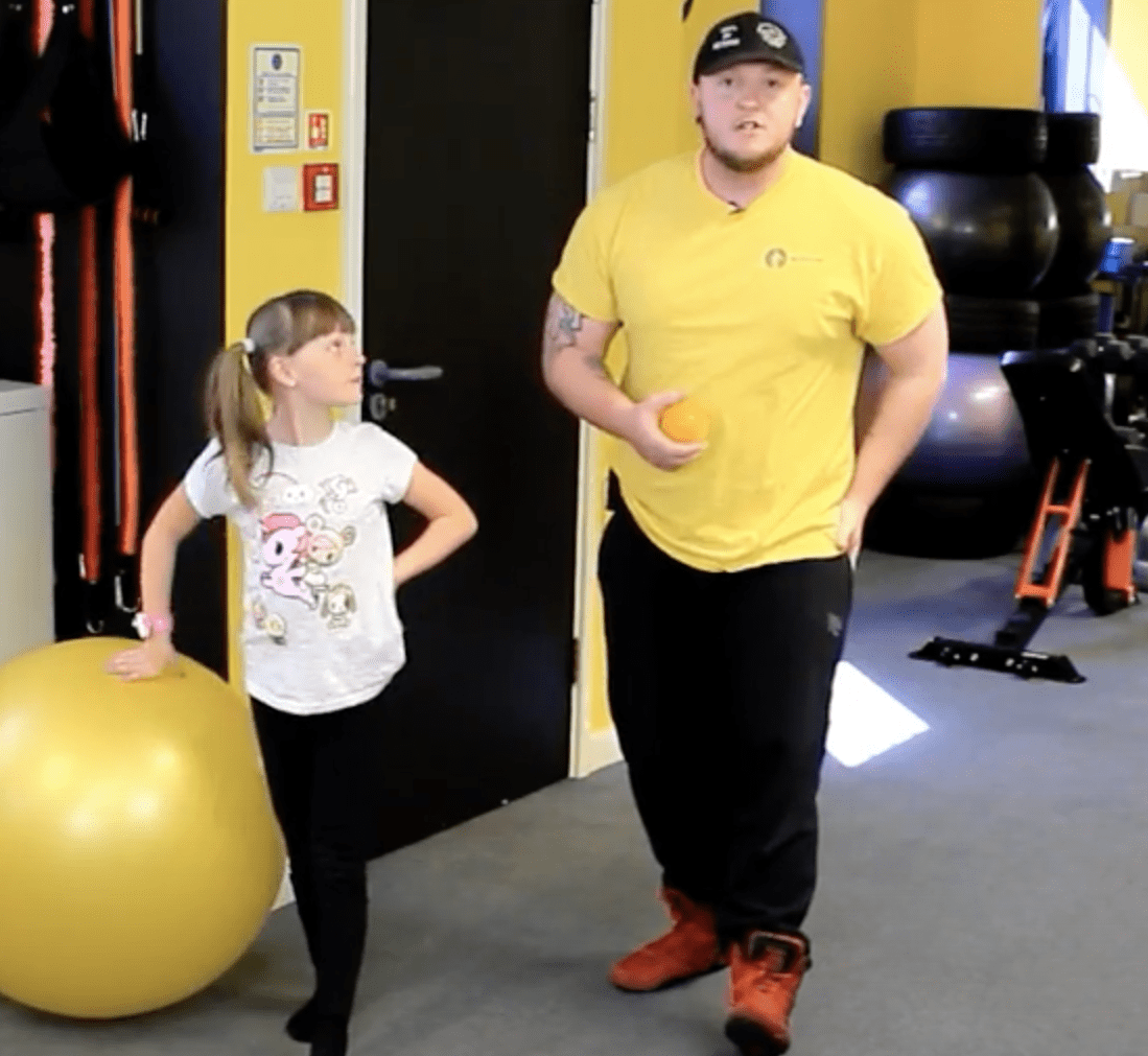 Hypermobility children exercises demo