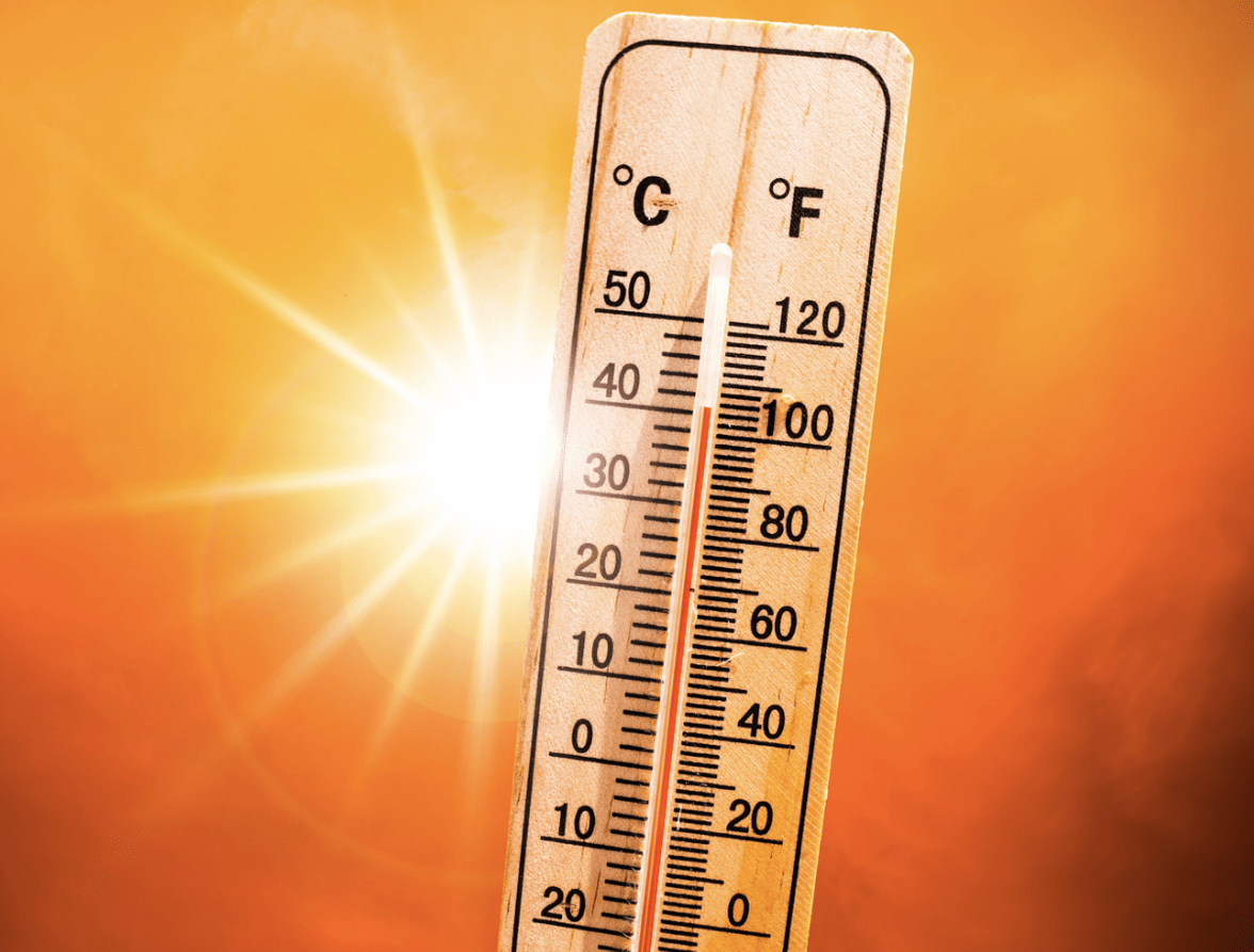 A Temperature gauge indicating Fibromyalgia and heat intolerance