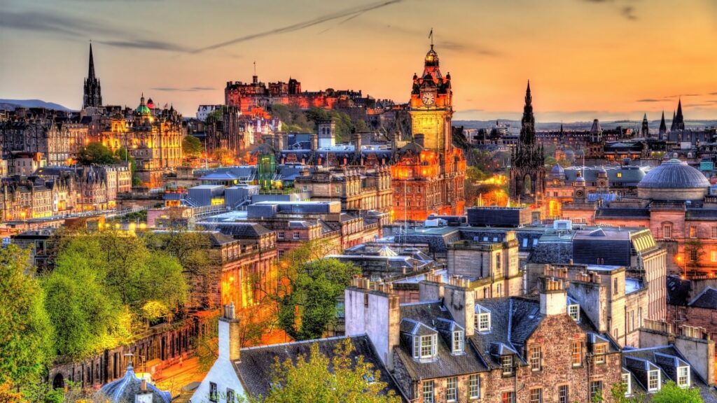 A Picture of Edinburgh city