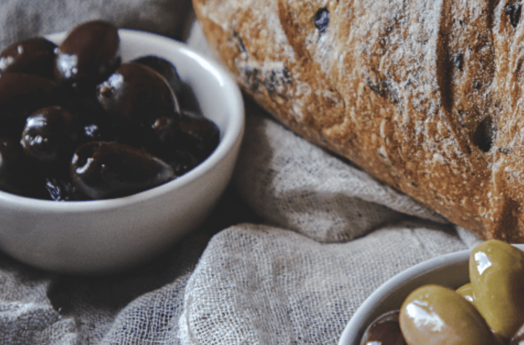 Bread and olives