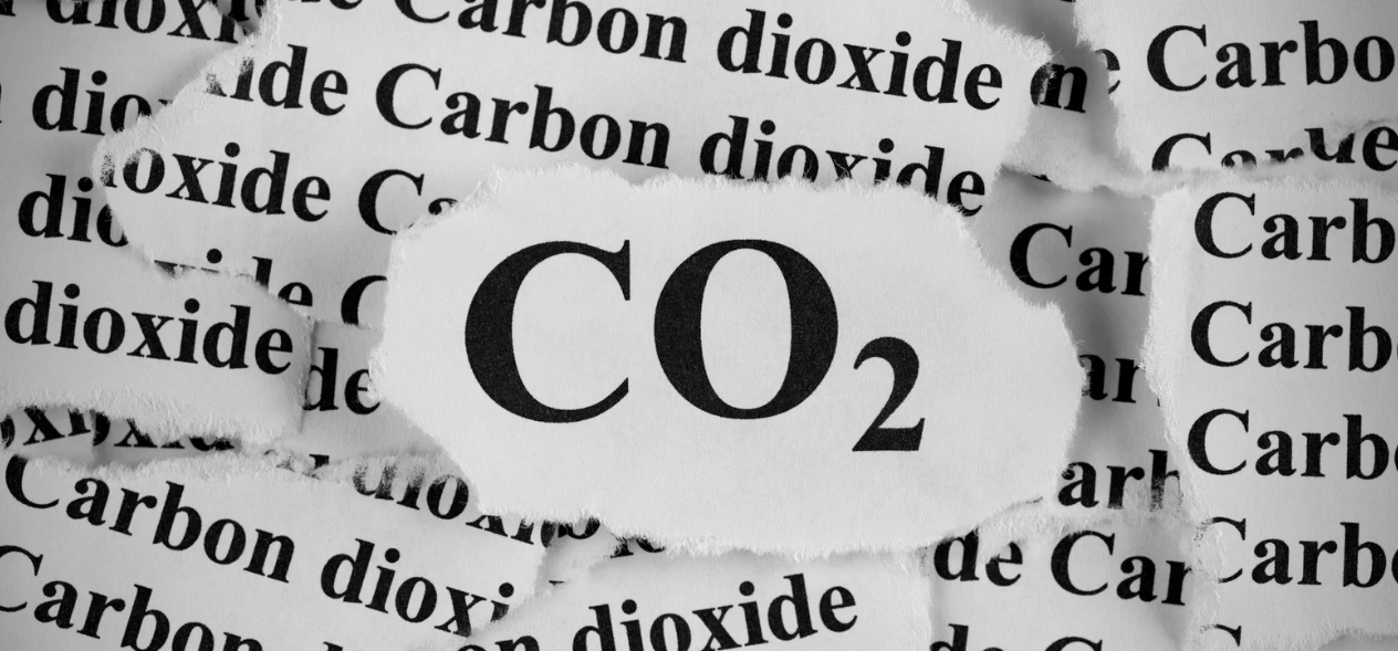 News paper cutting saying Co2