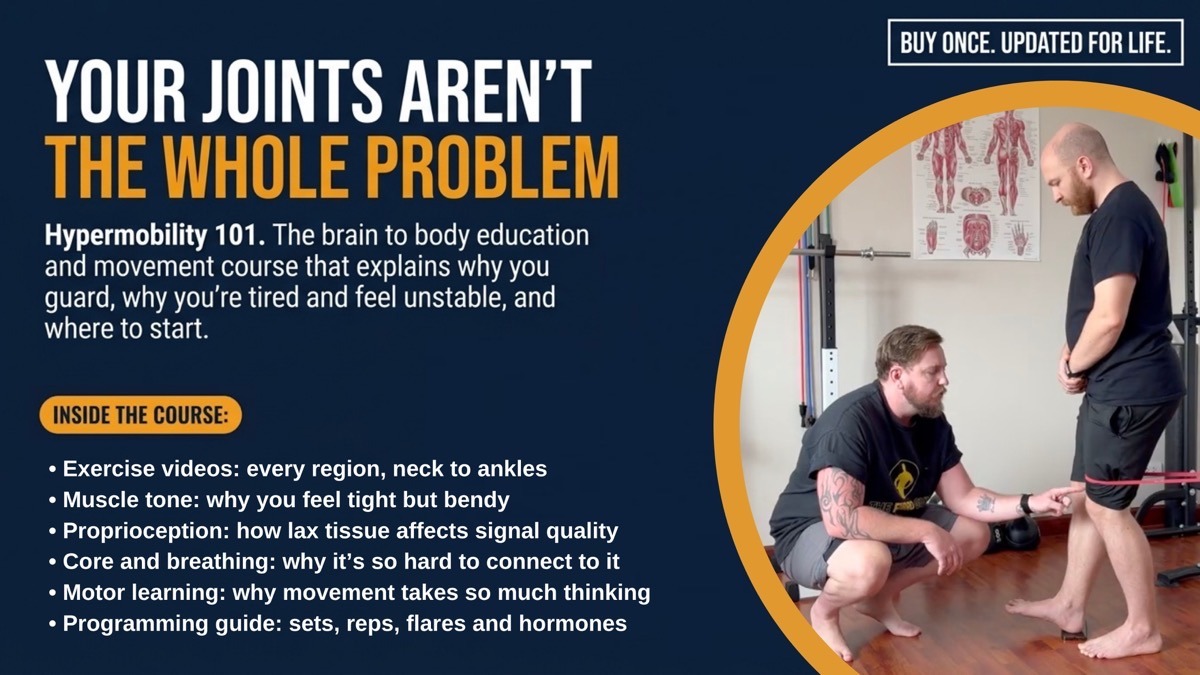 Hypermobility 101, the brain to body education and movement course
